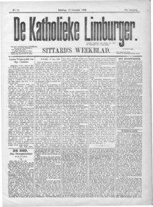  1892- 51 Katholieke Limburger, 31e jaargang, 17 december 1892